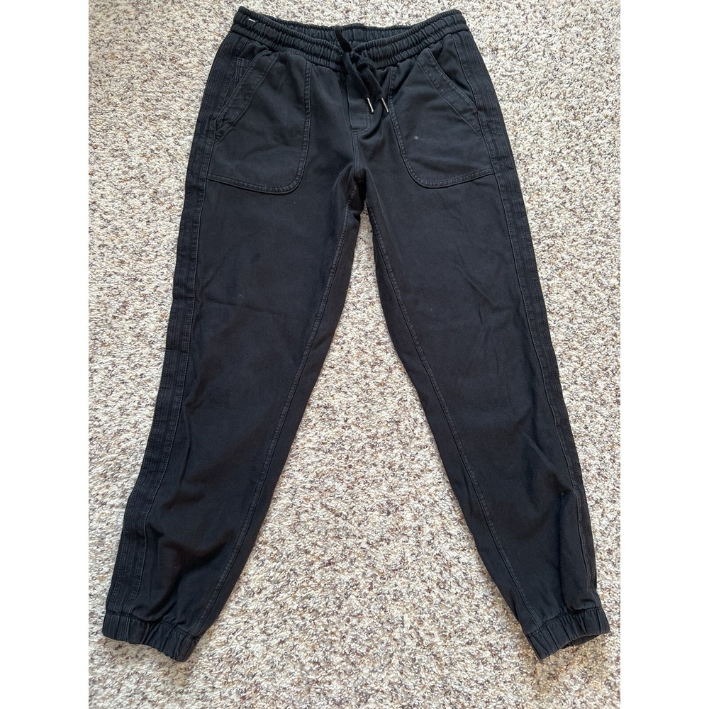 Athleta Farallon Jogger Pant, Black SIZE 4  26" Inseam #531090 T0714 Great Cond.